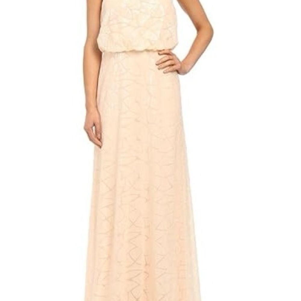 Slate & Willow Peach Maxi Dress
